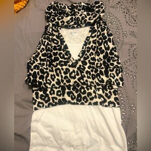 Justice sz 8 3/4 sleeve hooded top - bundle to get 10/$10 deal!